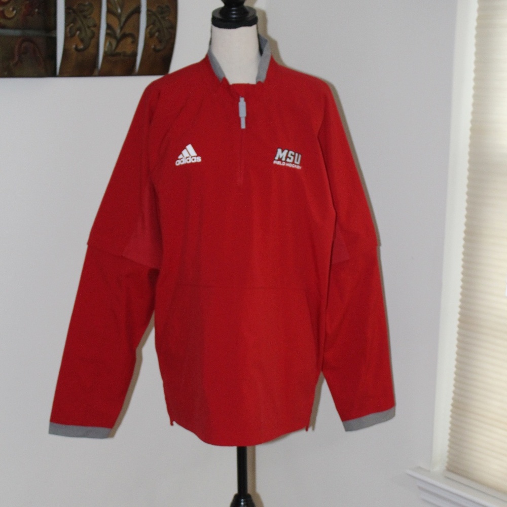 Adidas, pull over Unisex MSU Field hockey convertible jacket ....